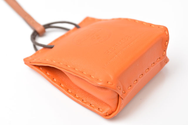 HERMES（エルメス） バッグチャーム/ストラップ サックオランジュ