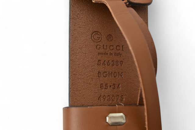 GUCCI（グッチ） ベルト サイズ85 メンズ/レディース インター