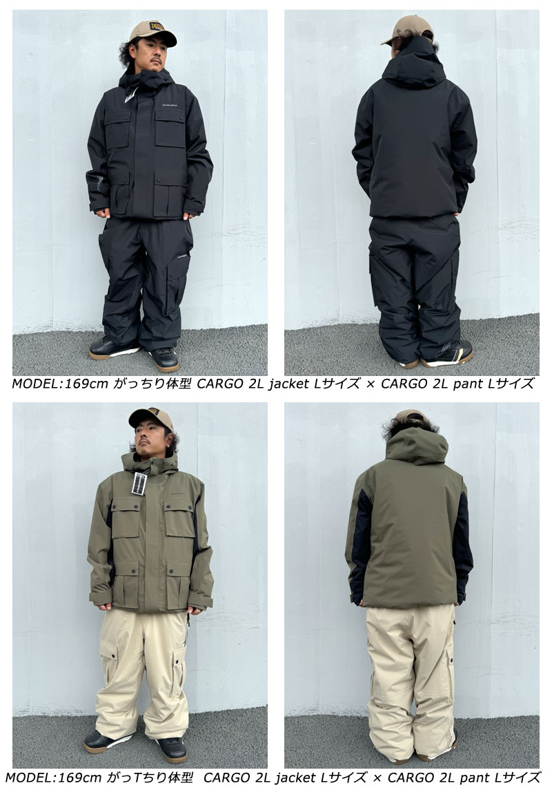 24-25 BEYOND MEDALS/ビヨンドメダルズ CARGO 2L jacket メンズ