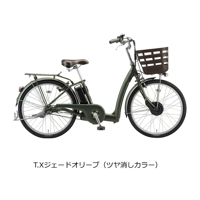 BRIDGESTONE 電動アシスト自転車（リム径（ホイールサイズ）：24インチ