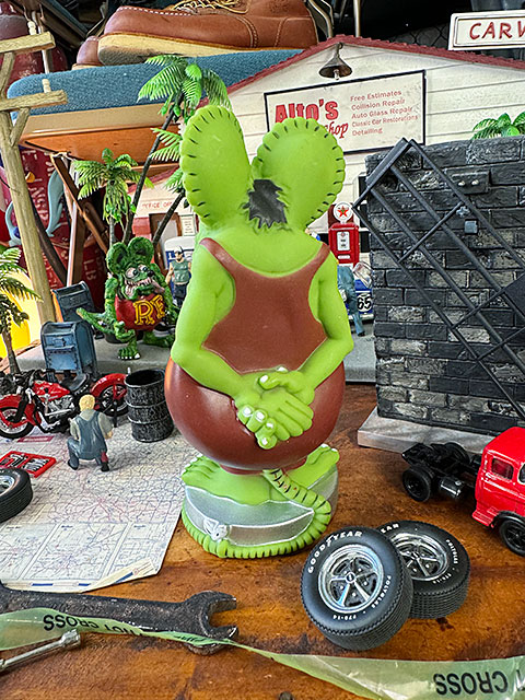 RAT FINK（ラットフィンク） ファンコ ボビングヘッド （グリーン