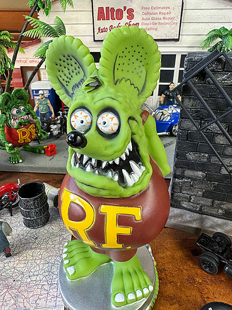 RAT FINK（ラットフィンク） ファンコ ボビングヘッド （グリーン