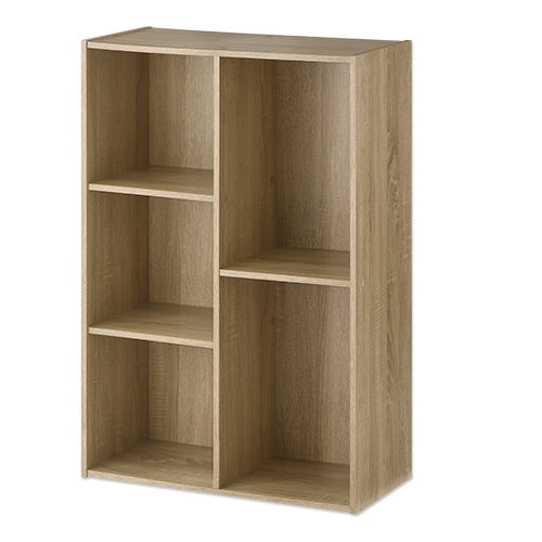 ぼん家具 カラーボックス 本棚 スリム 収納 2段 3段 オープンラック