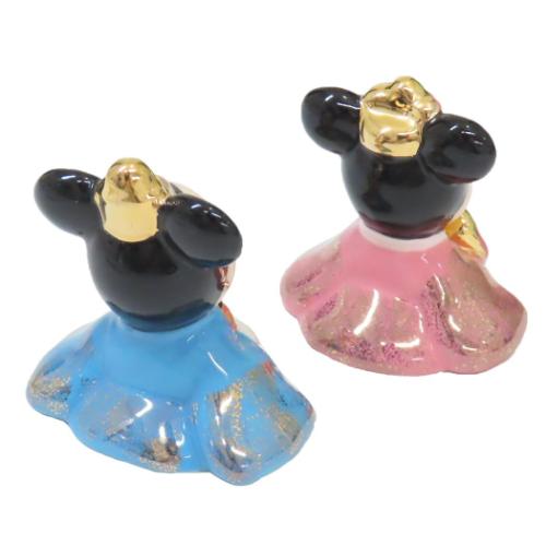 雛人形 磁器製 ひな人形 ディズニー ミッキー＆ミニー 吉徳 コンパクト
