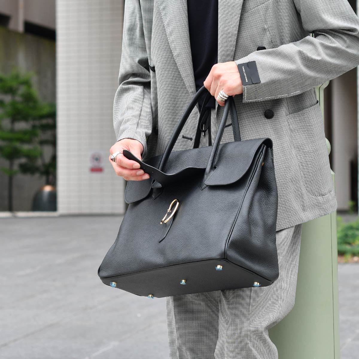 Cisei（シセイ） CISEI【チセイ/シセイ】フラップ付きトートバッグM