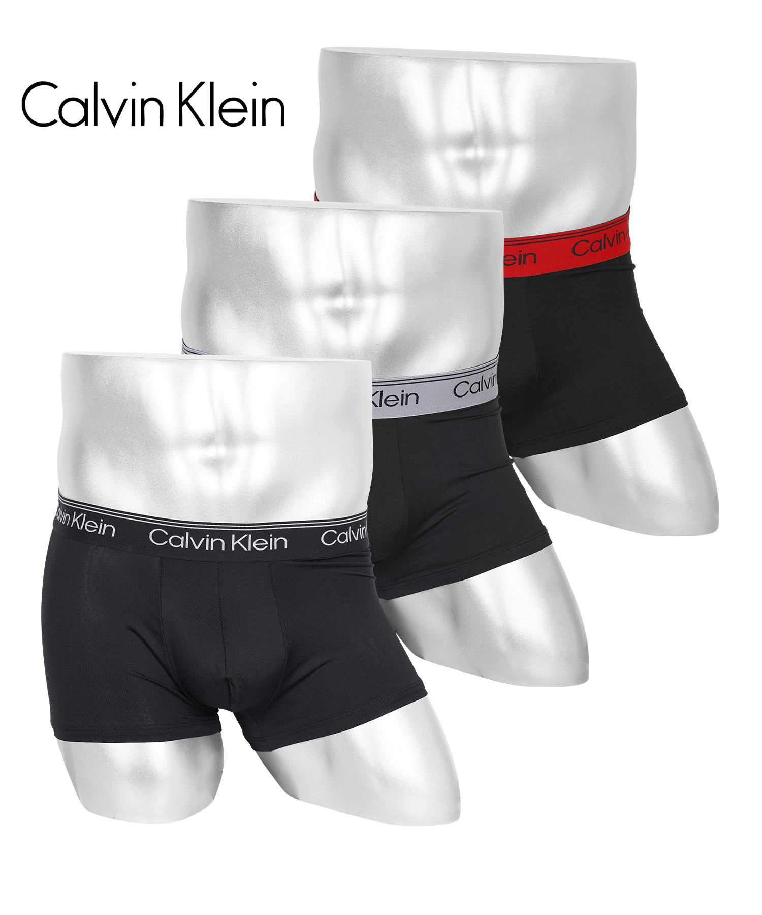 Calvin Klein（カルバン・クライン） ボクサーパンツ 3枚セット メンズ