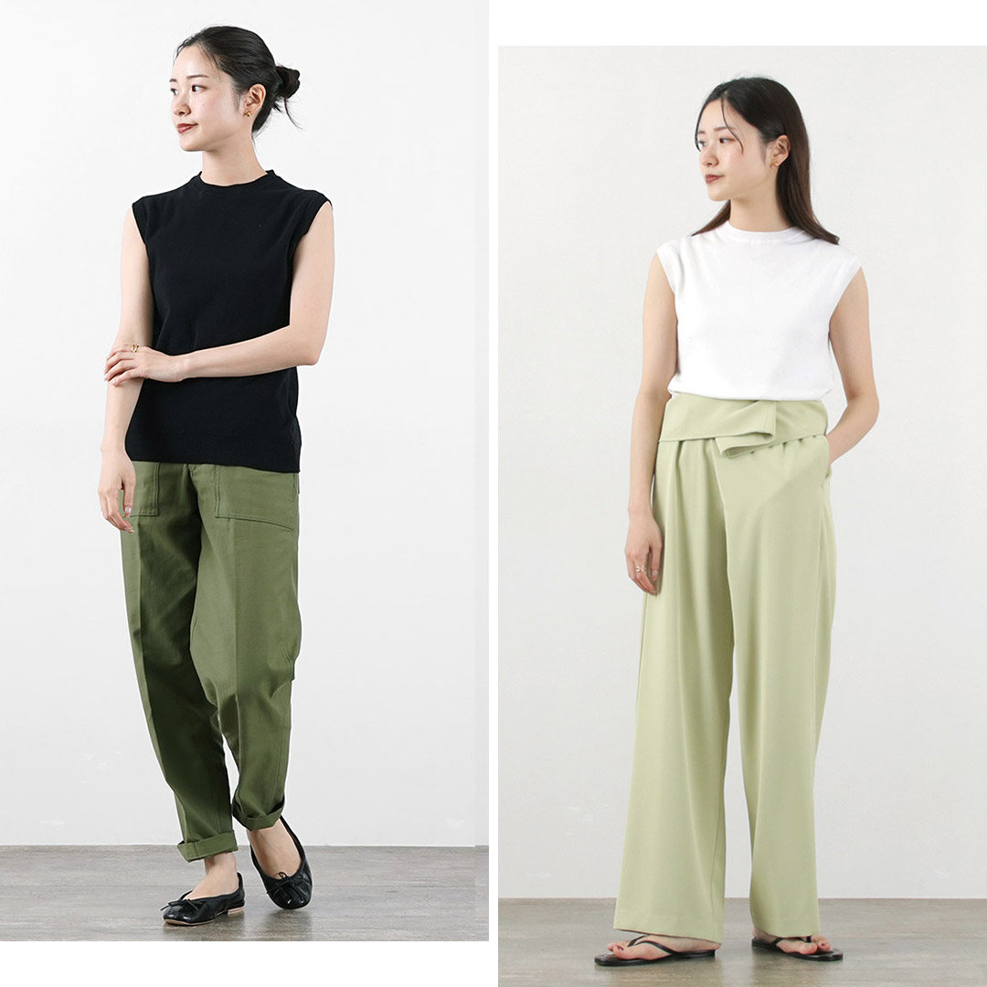 gicipi（ジチピ） オパーレ ノースリーブ ニットソー / トップス