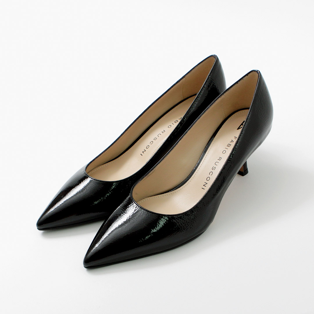 FABIO RUSCONI（ファビオルスコーニ） ポインテッドトゥ プレーン