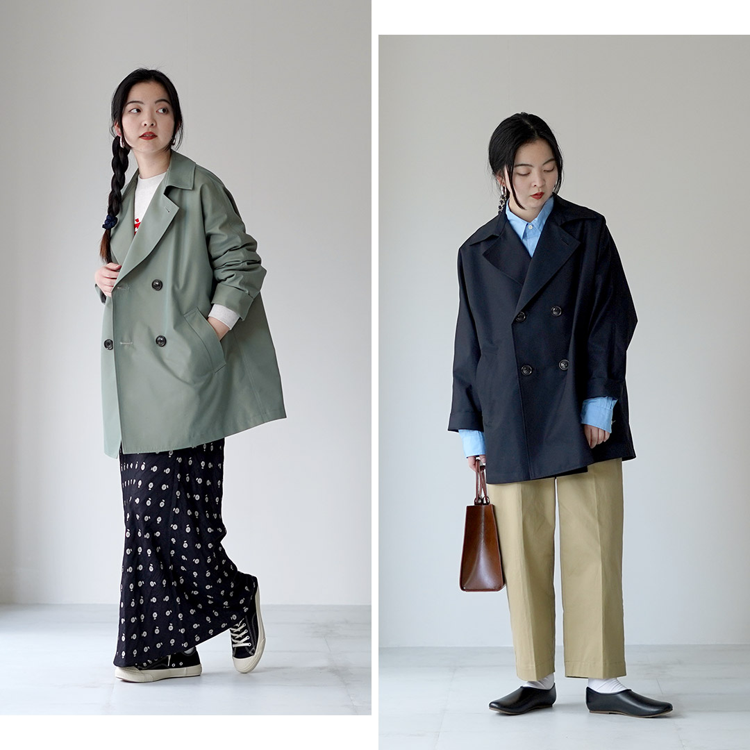 TICCA（ティッカ） Mini テント トレンチコート 日本製 / レディース