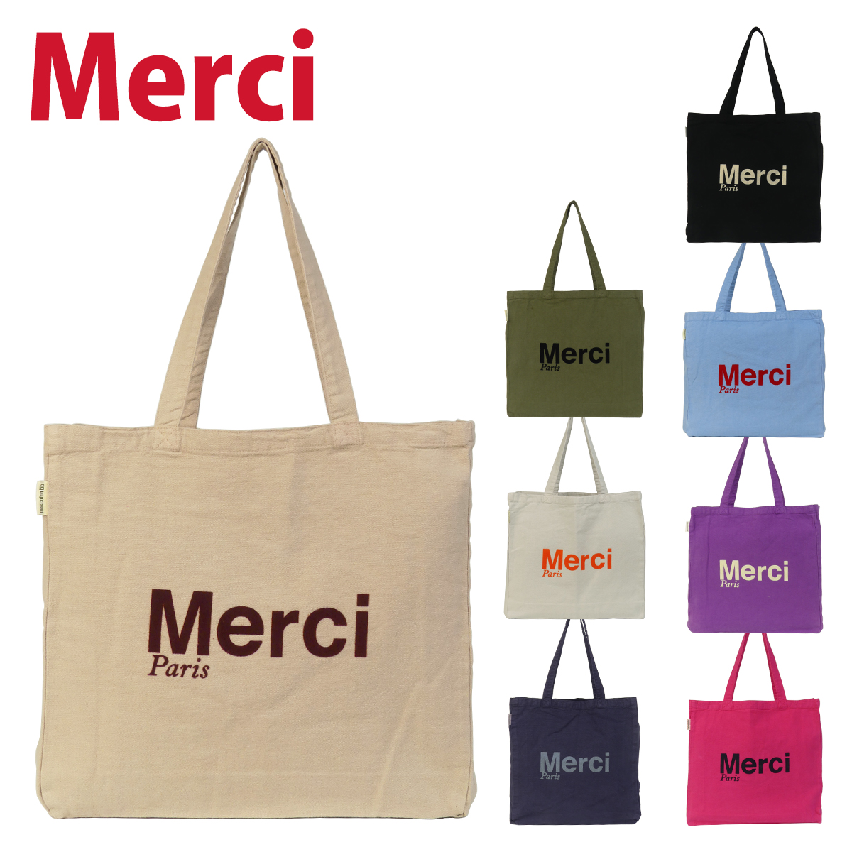 MERCI（メルシー） 【並行輸入品】Merci メルシートートバッグ Cotton