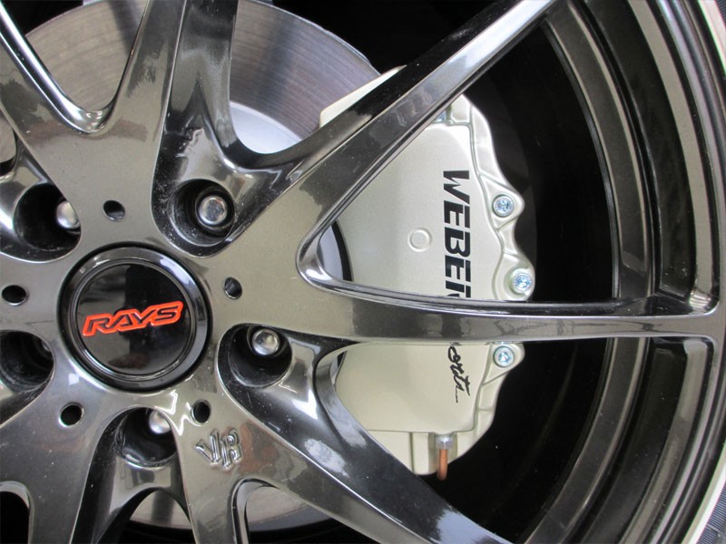 86 キャリパーカバー ZN6 H28/8- フロント WEBERsports/ウェーバー