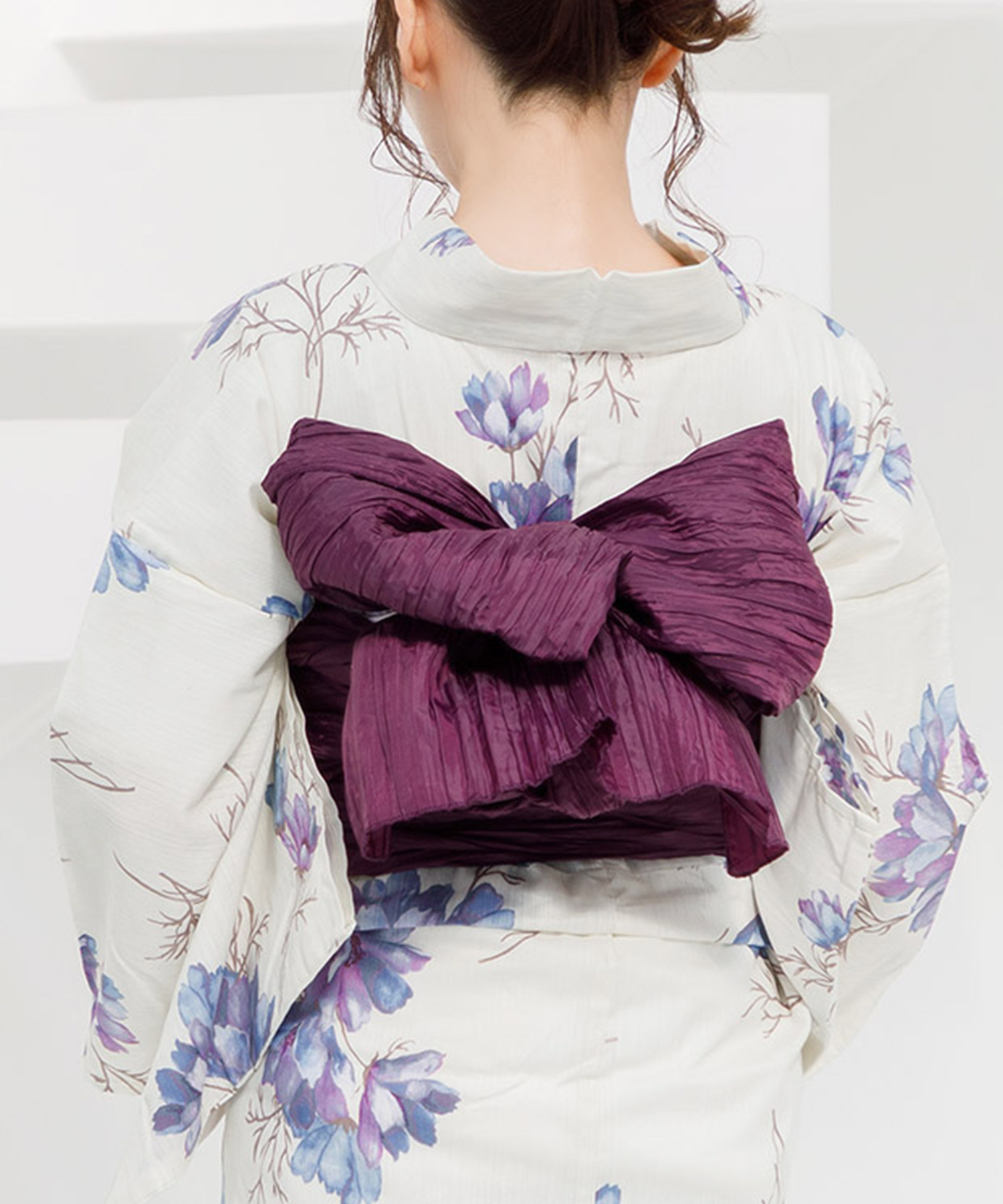 Dita（ディータ） 浴衣帯 長尺 兵児帯 レディース リバーシブル 黒 帯