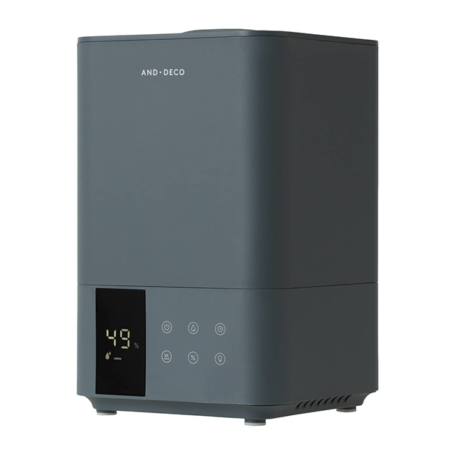 AND・DECO 加湿器 ハイブリッド 大容量 除菌 加熱式 アロマ 上部給水