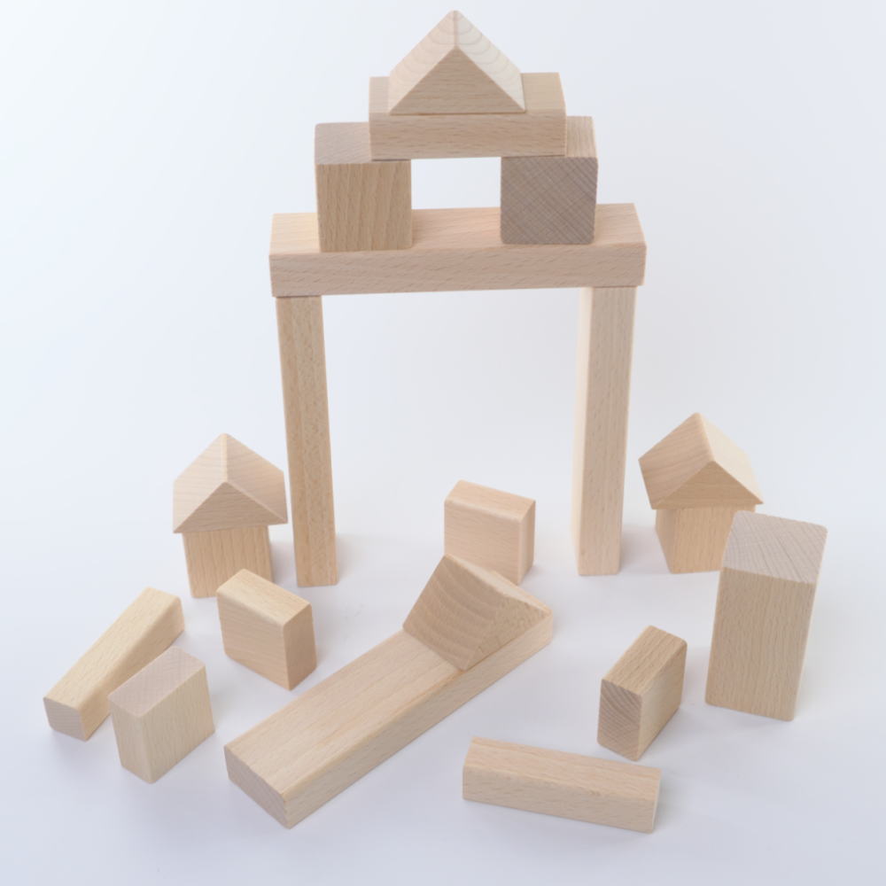 フレーベル積木（小）デュシマ社（ドイツ） Dusyma 木のおもちゃ 積木