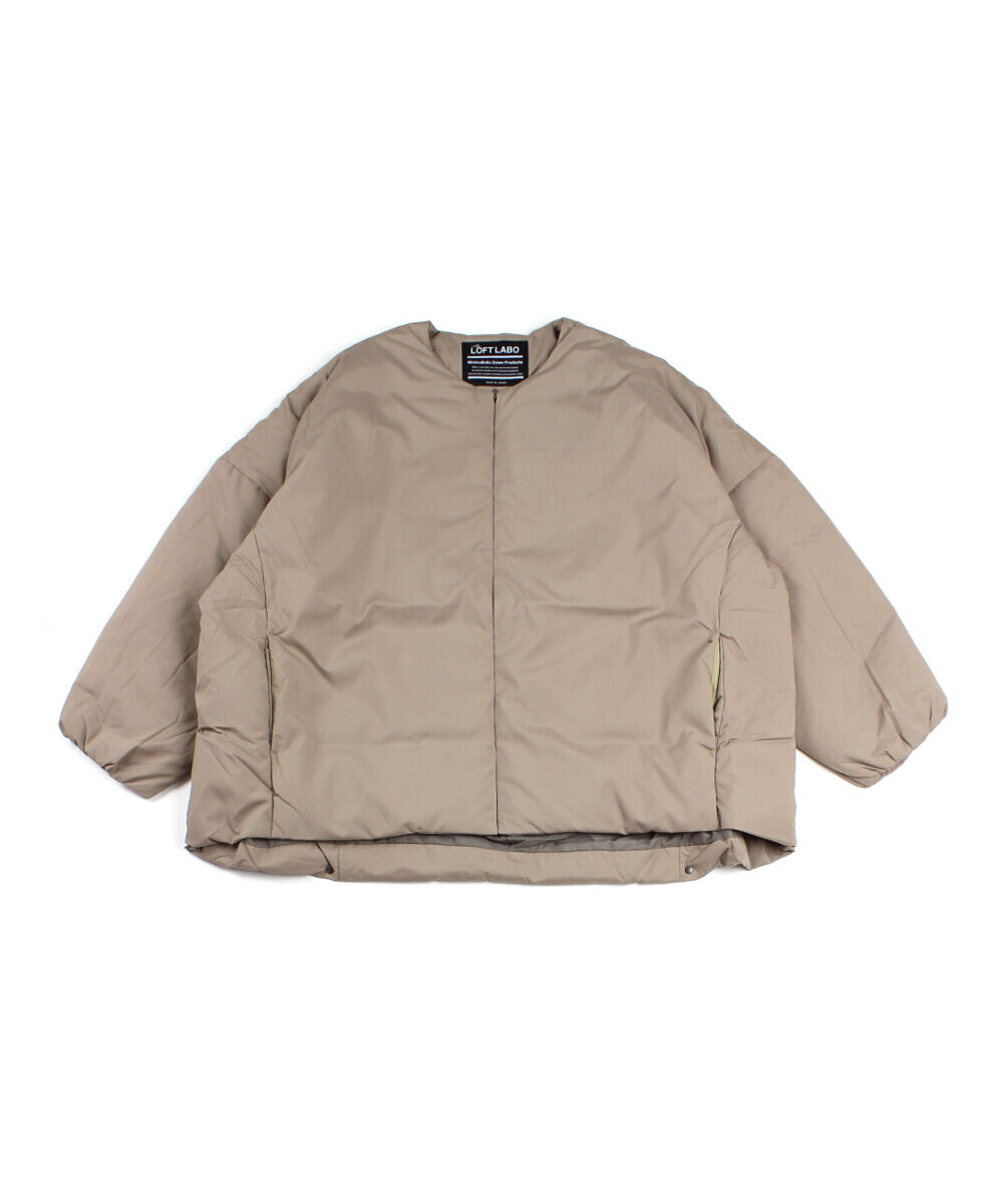 THE LOFT LABO（ロフトラボ） ダウンジャケット ノーカラー オーバー