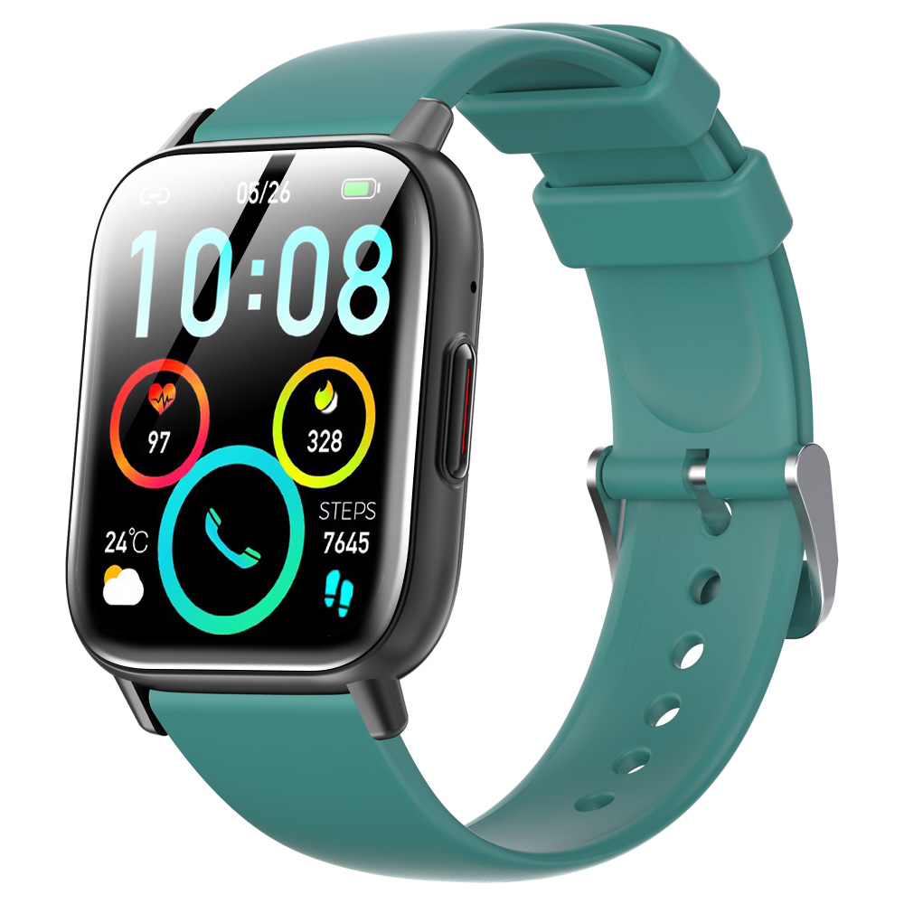 スマートウォッチ Bluetooth通話 1.85インチ大画面 血中酸素 心拍 歩数