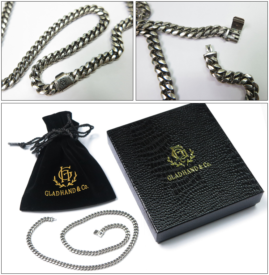 GLAD HAND（グラッドハンド） GLAD HAND JEWERLY ナロー チェーン