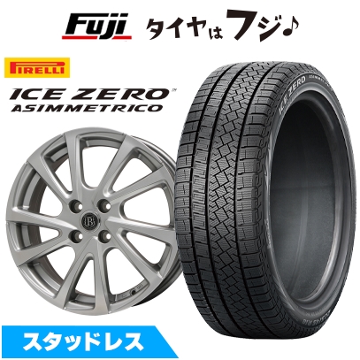 ICE ASIMMETRICO 新品国産車用 4穴100車 スタッドレスタイヤ ホイール