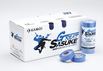 カモ井（KAMOI） No.3303 NEO マスキングテープ 18mm×18m 大箱 1箱