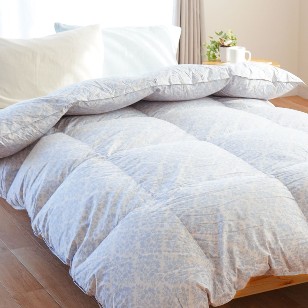 西川（nishikawa） 羽毛布団 シングル グースダウン90％ 1.2kg 日本製