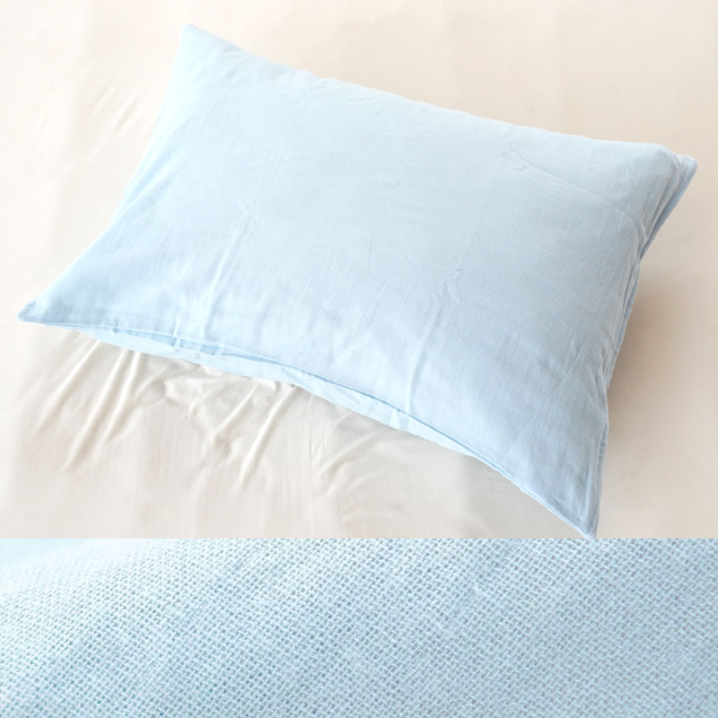 和晒 枕カバー 43×63cm用 日本製 綿100％ 和晒し 2重ガーゼ ピロー