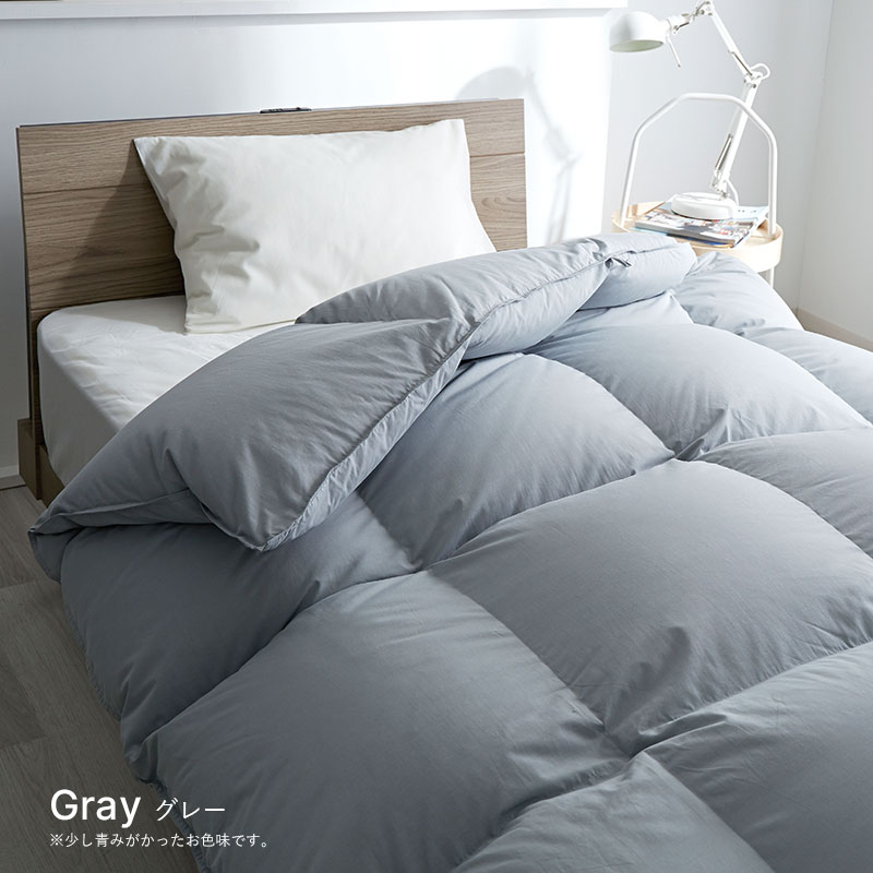 日本製 布団 羽毛布団 ダブル D 190 210 ホワイトダックダウン 85