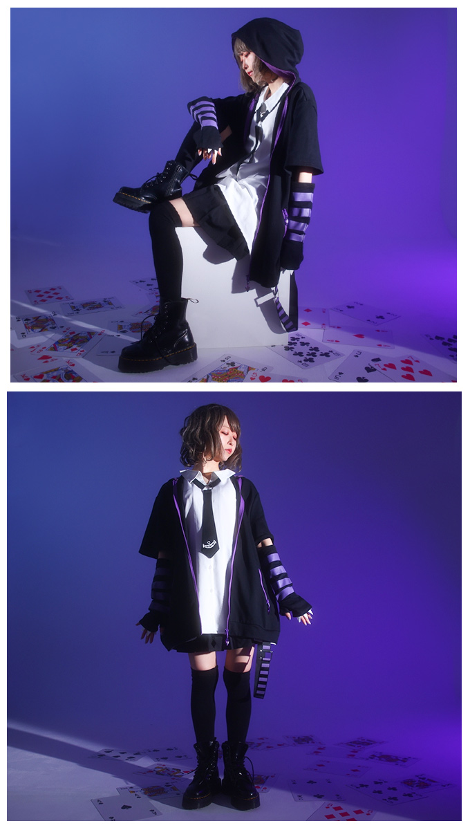 Favorite チェシャ猫ドッキングパーカーIRO+IRO2022年4月上旬予約開始