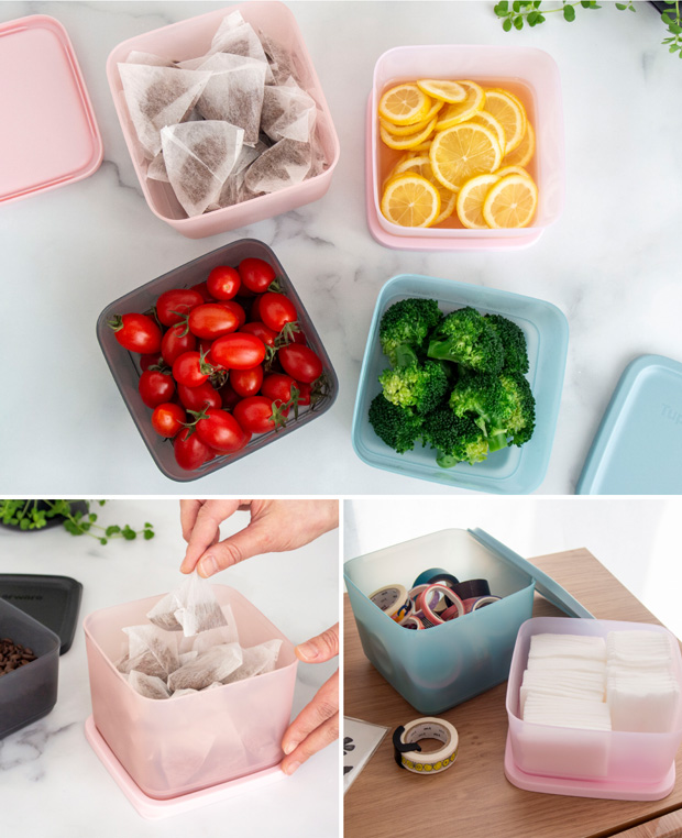 Tupperware ［取扱終了］タッパーウェア キュービックス スクエア