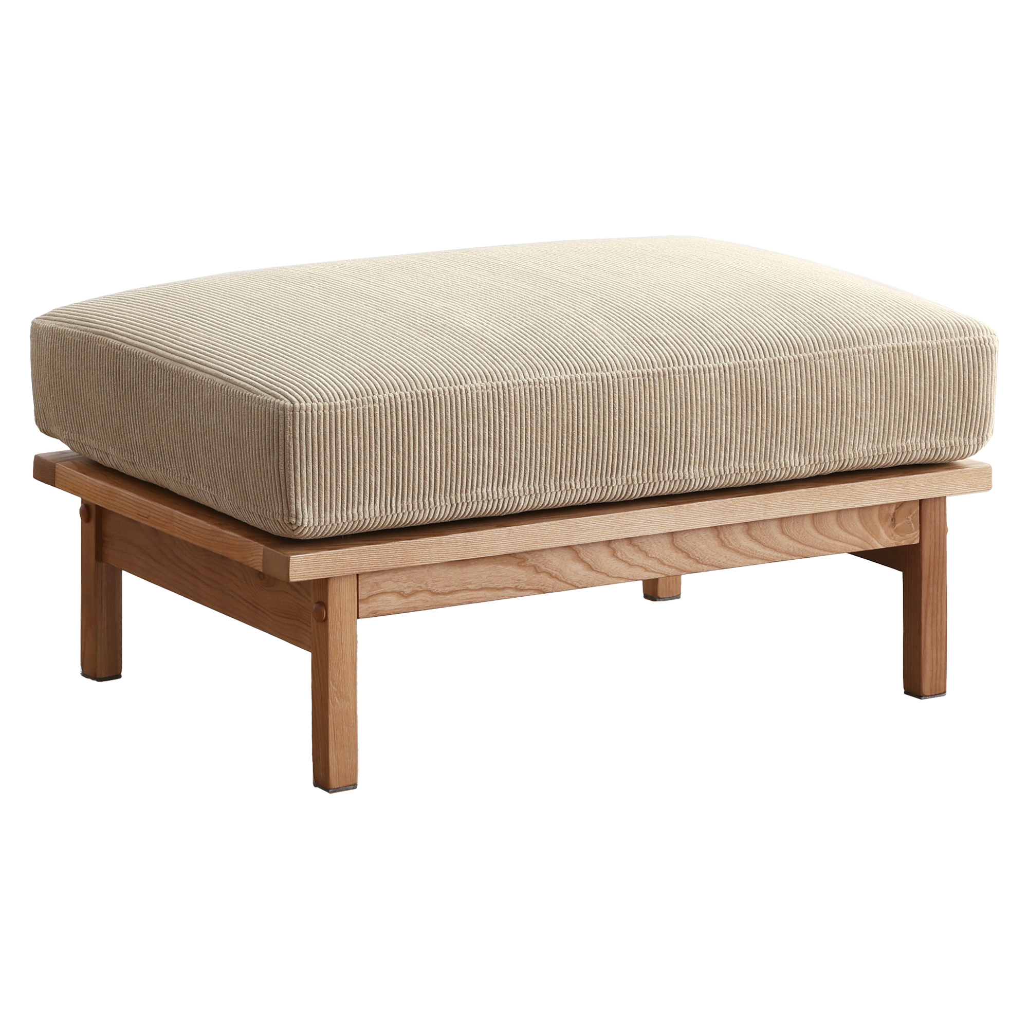 VENTOTA Resho専用オットマン 木脚 オットマン ポケットコイル 座面高