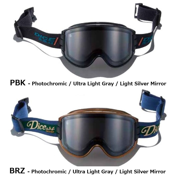 DICE（ダイス） 25-26 DICE ゴーグル GOODMAN グッドマン GM54570 調光