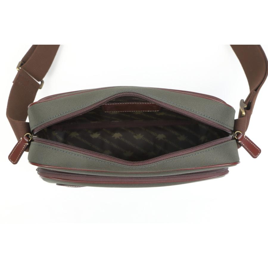 Hunting World（ハンティング・ワールド） ショルダーバッグ カーキ