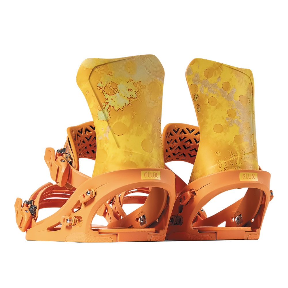 スノーボード ビンディング（色：オレンジ系）｜スノーボード