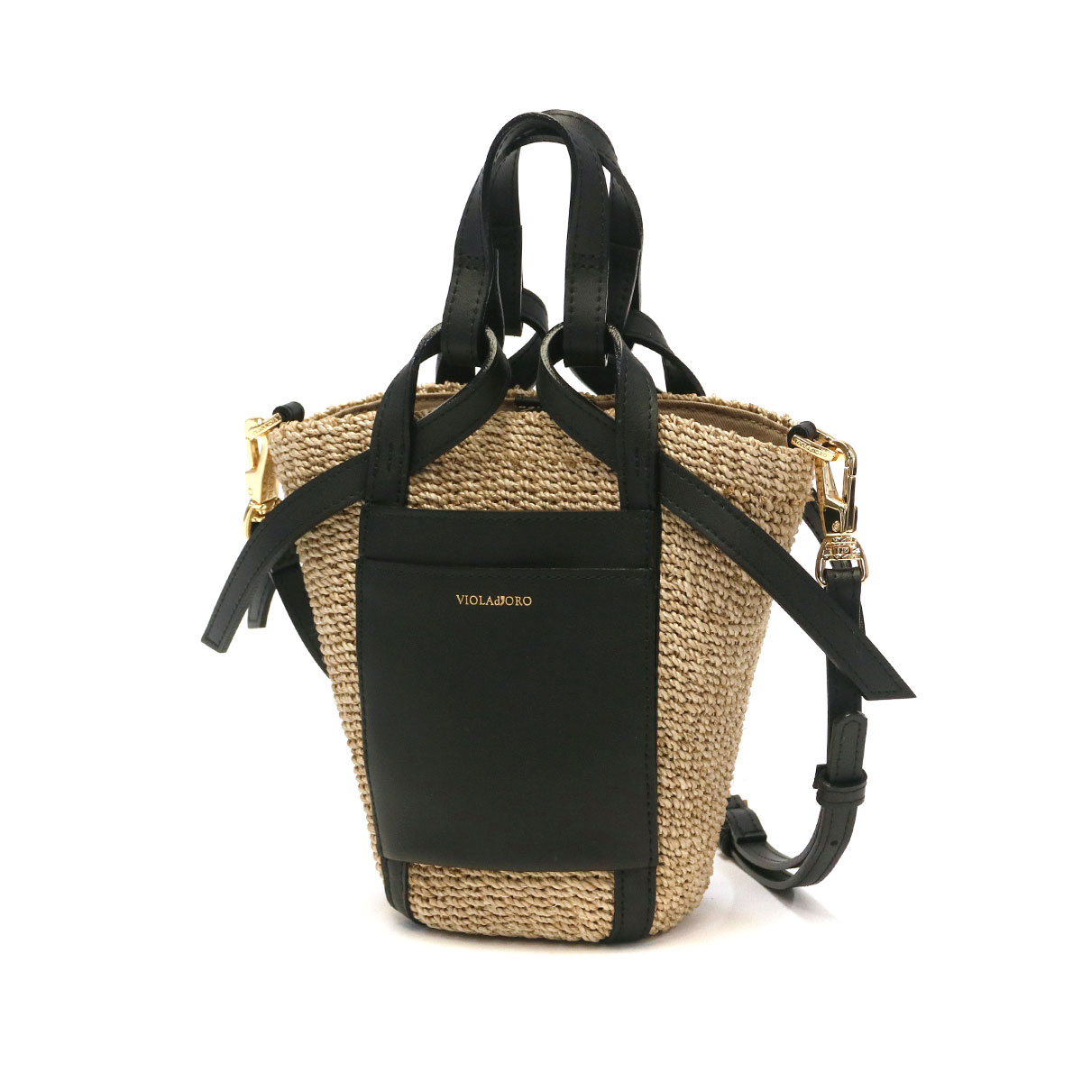 VIOLAd'ORO（ヴィオラドーロ） 最大42%☆3/8限定 正規品 かごバッグ