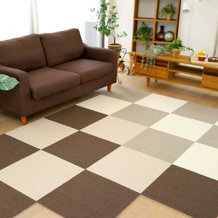 タイルカーペット 家庭用 カラフル R-1000 四角形 RIPPLE リップル