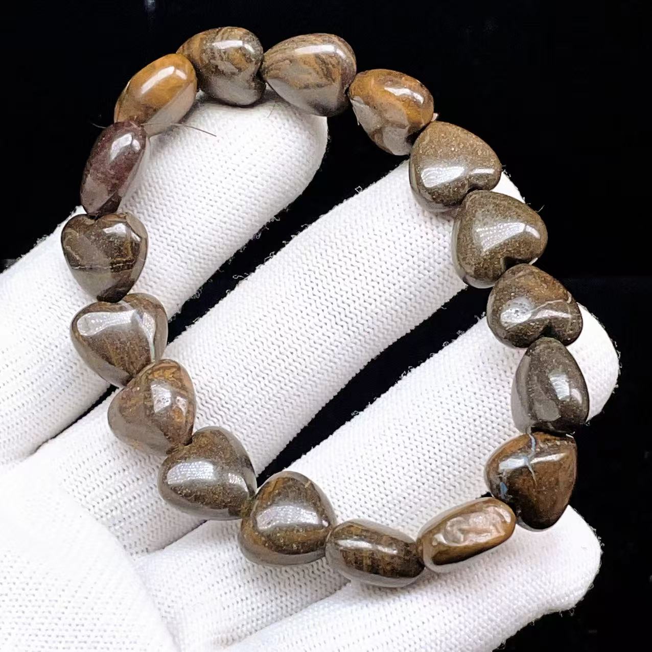 PROME 天然石【一点物】ボルダーオパール・アイアンストーンオパール