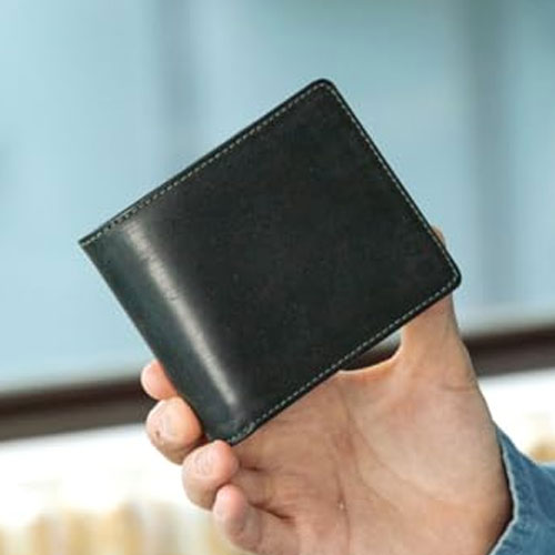 BRITISH GREEN（ブリティッシュグリーン） 二つ折り財布 メンズ 本革