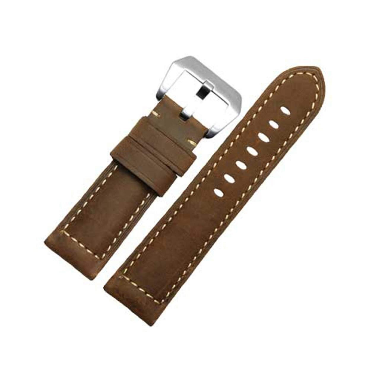 For PANERAI パネライ 幅22mm 24mm 26mm 時計バンド イタリアレザー