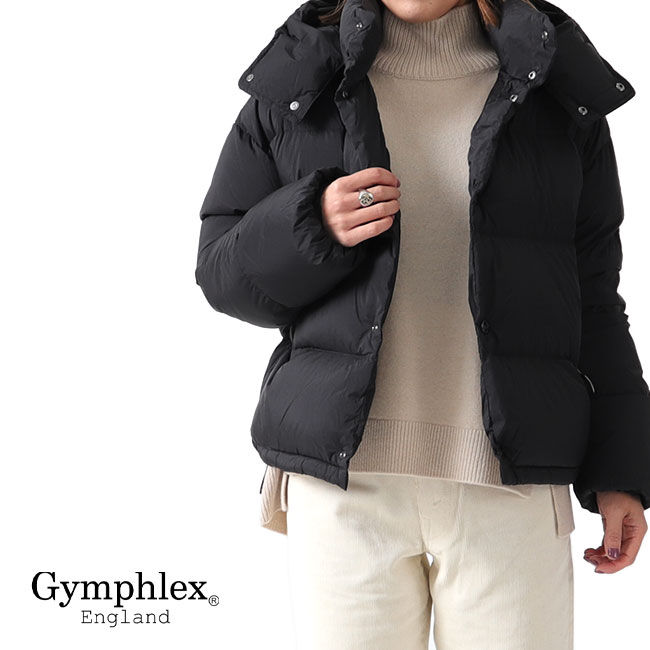 GYMPHLEX ジムフレックス ダイヤキルトダウン Vネック カラーレス