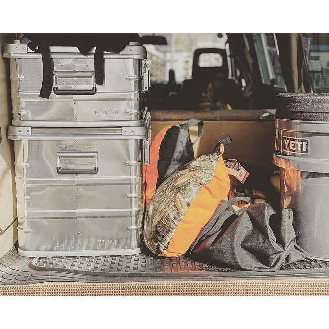 アルミ コンテナボックス DELTA / MT Extreme X 30 限定BLACK キャンプ