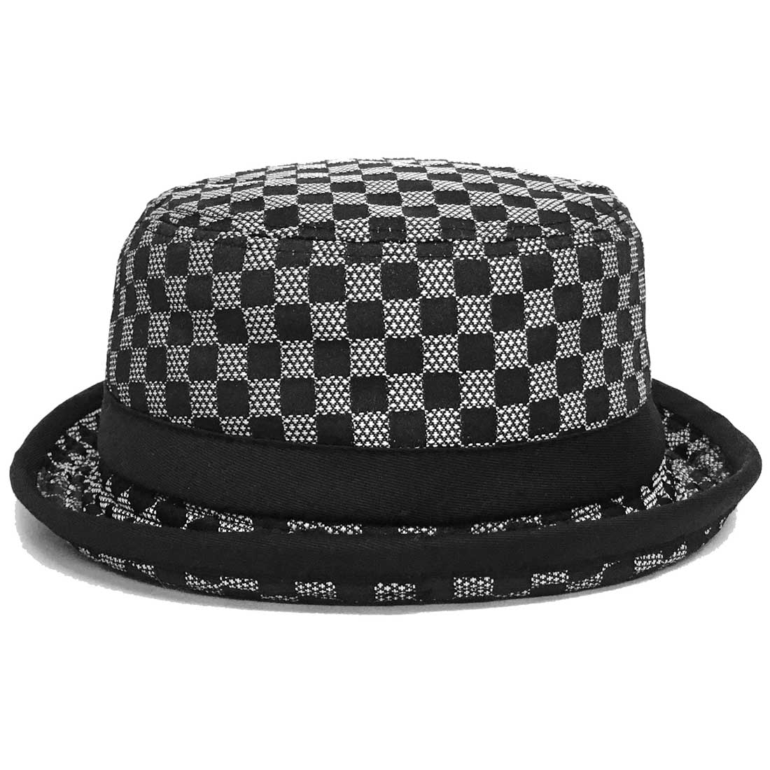 ポークパイハット 格子柄 メンズ 帽子 チェック柄 大きいサイズ 選べる