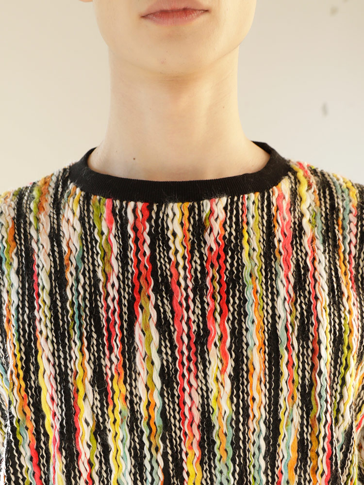 ウッディンドール 3Dニット クージー柄 Coogi 90s 古着系 ヴィンテージ