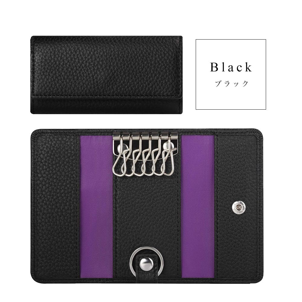 Mont Blanc ネイビー レザー キーケース Mont Blanc ネイビー レザー