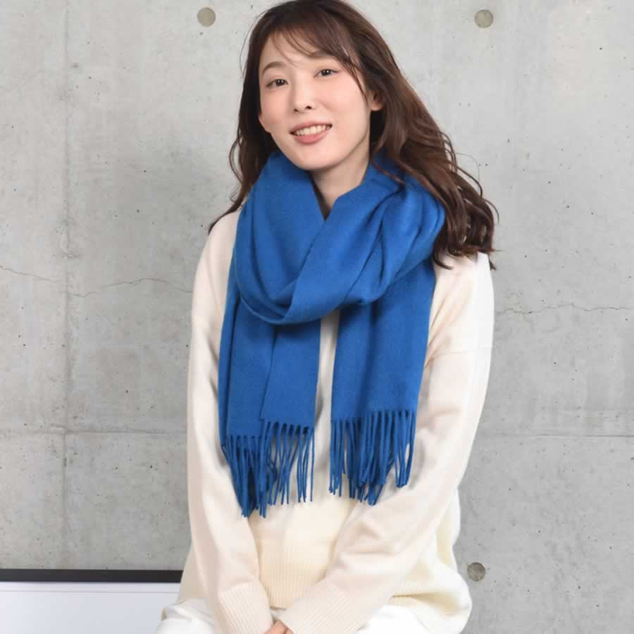 Merfirge 爆買 ストール 大判 カシミヤ100% カシミア 無地ストール