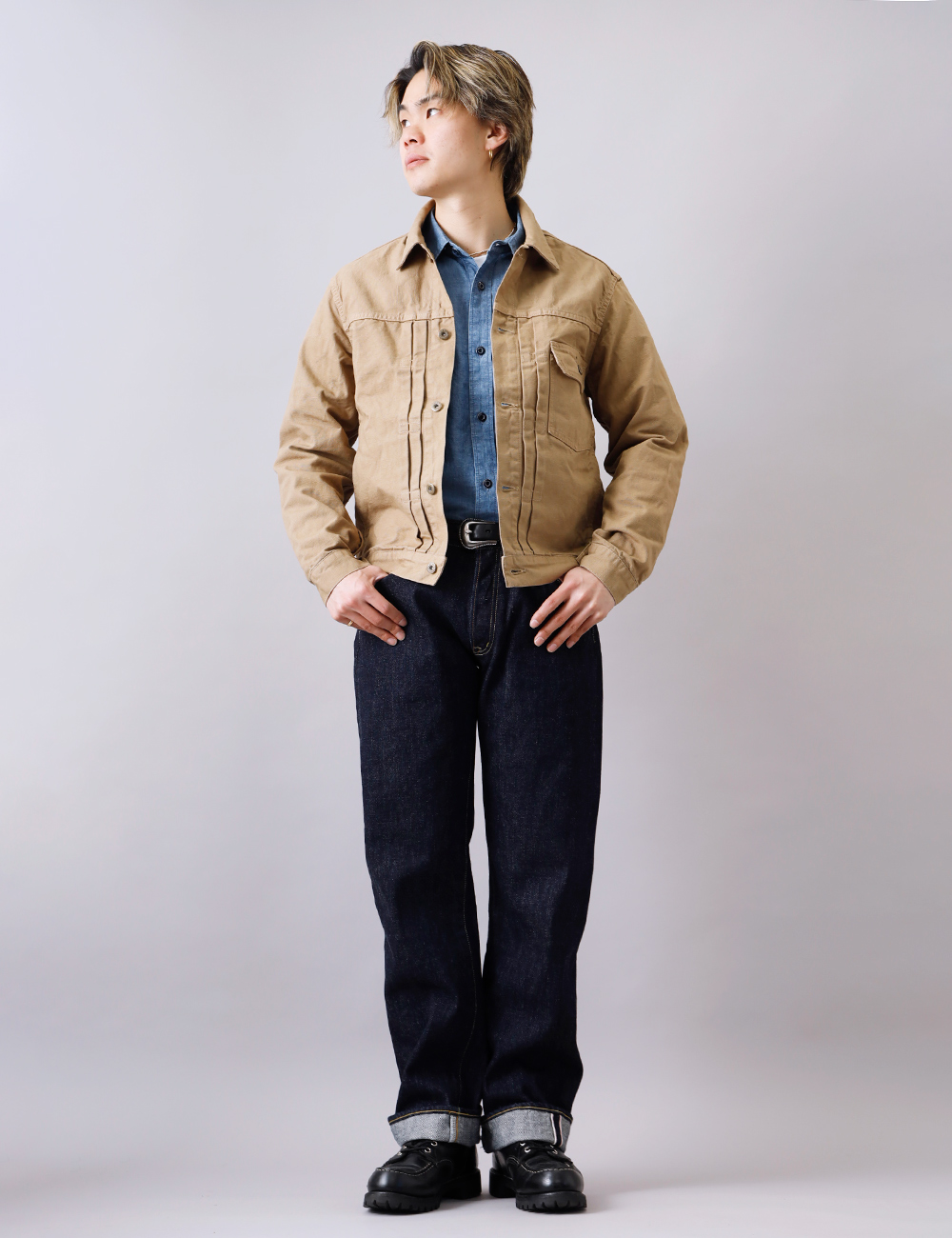 ダックジャケット メンズ ワークジャケット 1st 大戦モデル