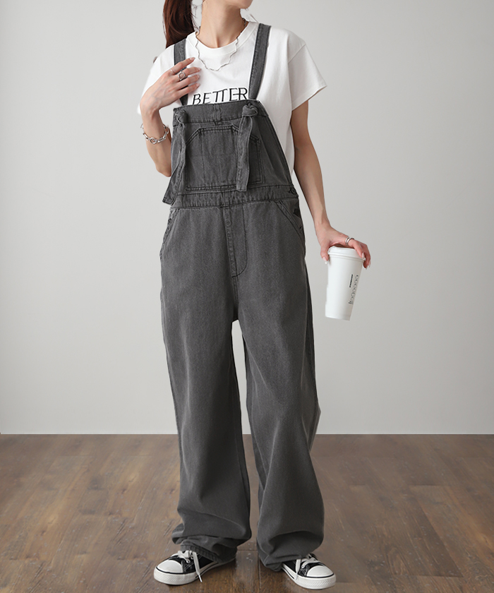 HUG.U（ハグユー） サロペット レディース オールインワン