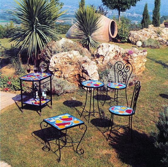 イタリア ダイニングチェア 4脚セット 猫脚 レッドストライプ 完成品