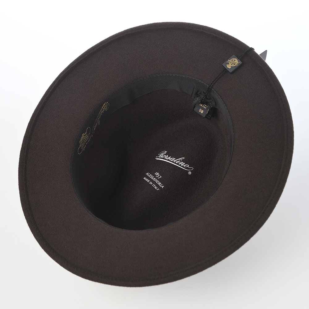 Borsalino（ボルサリーノ） 帽子 中折れハット フェルト帽 秋 冬