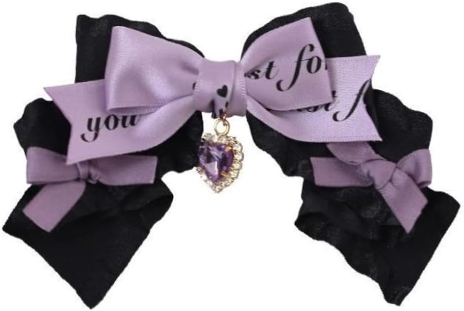 ぴゅありぼん 地雷系 量産型 リボン ヘアアクセサリー セット( A