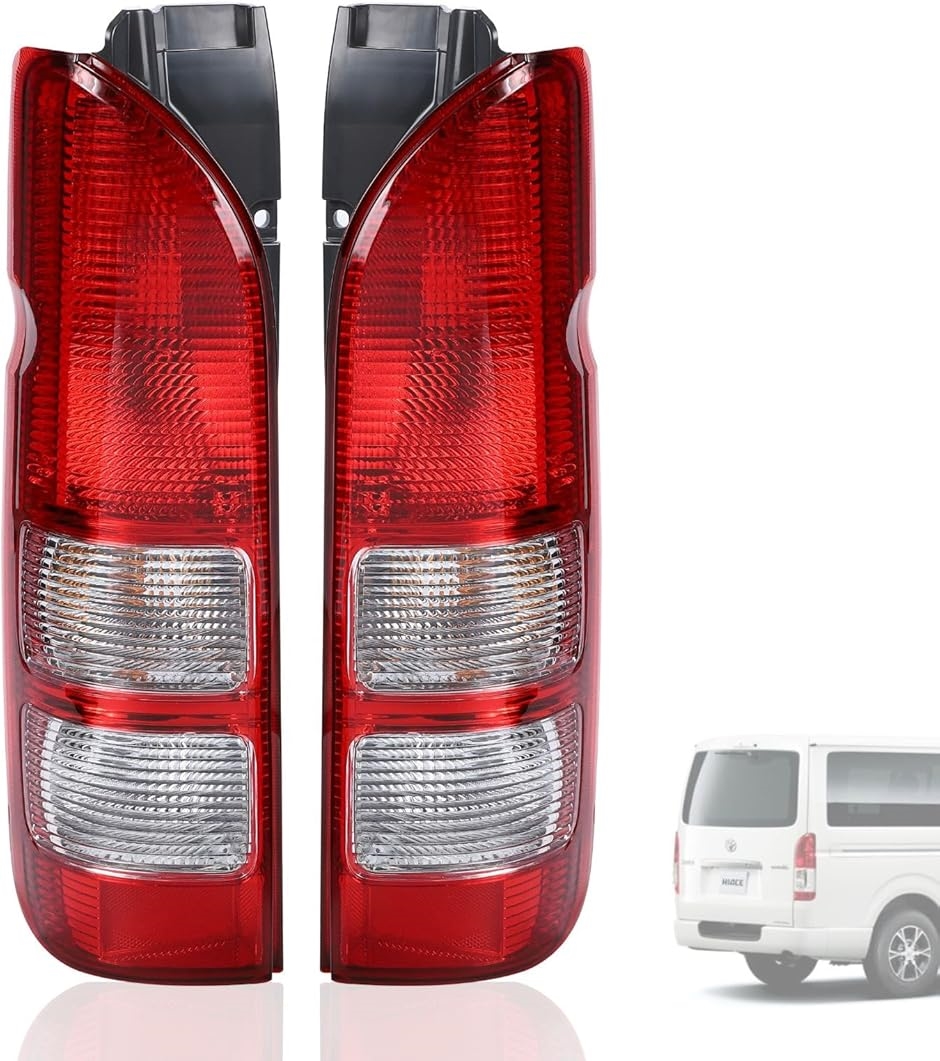 福之助 トヨタ ハイエース 純正テールライト ブラック塗装 比較的綺麗