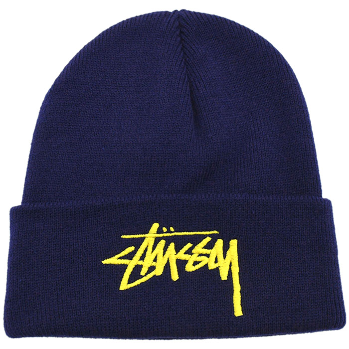 STUSSY（ステューシー） ニット帽 STUSSY Big Stock Cuff ( stussy